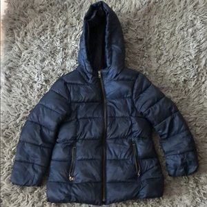 Zara girls puffer coat